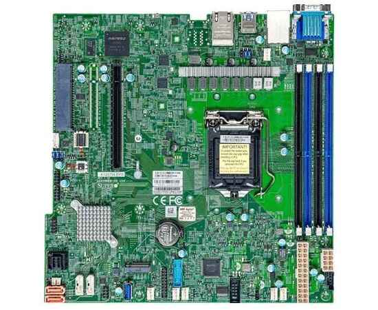Сервер Supermicro SuperServer SYS-510T-MR-S1 Intel Xeon E-2388G, 64GB DDR4, LSI 9361-8i+batt., 1x480GB NVMe SSD, 4x600GB SAS 15K HDD, 2x1Gbit Lan, 2 x 400W, RACK 1U, фото , изображение 5