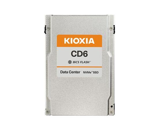 SSD диск для сервера Kioxia CD6-R 15.36ТБ 2.5" U.2 NVMe PCIe 4.0 x4 TLC KCD6XLUL15T3, фото 
