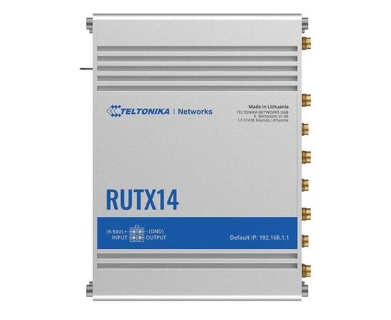 Промышленный сотовый маршрутизатор 4G Teltonika RUTX14, фото , изображение 2