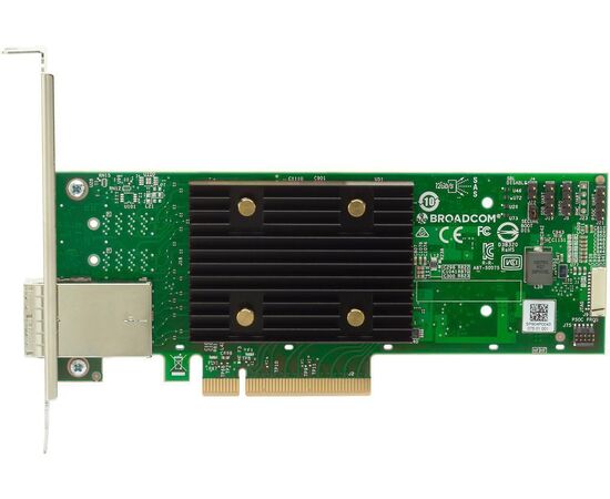 Трехрежимный адаптер хранения HBA 9500-8e 8 внешних портов SAS 12Gb/s Broadcom 05-50075-01, фото , изображение 2
