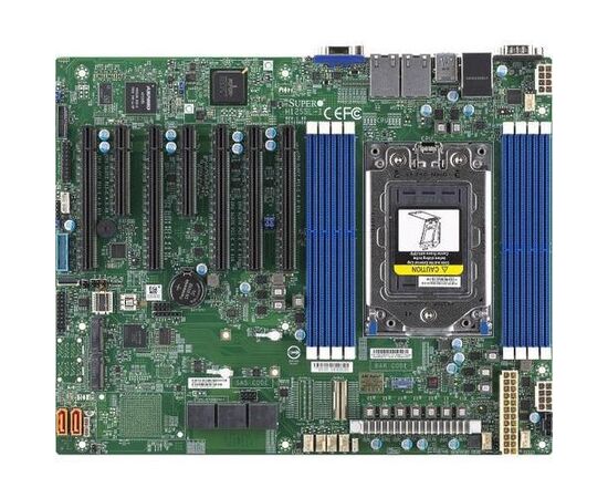 Материнская плата SuperMicro MBD-H12SSL-I-B Socket SP3 Single AMD EPYC 7003/7002, до 2 ТБ памяти DDR4 Reg ECC 3200 МГц, фото 