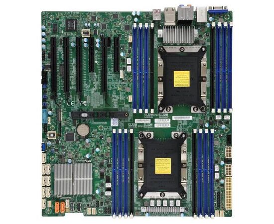 Материнская плата SuperMicro MBD-X11DAI-N-B ATX Socket P (LGA 3647), до 4 ТБ 3DS ECC RDIMM и DDR4-2933 МГц в 16 слотах DIMM, фото 