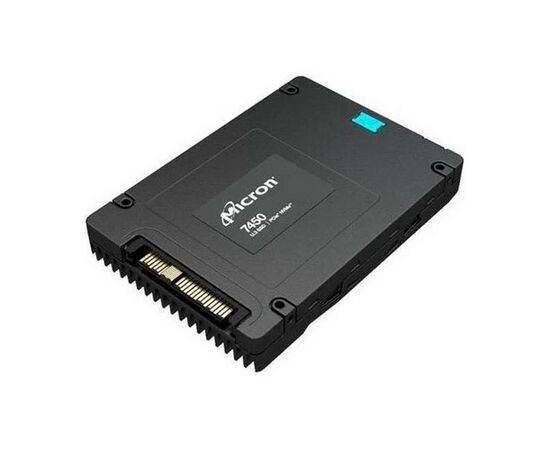 Твердотельный накопитель Micron 7450 MAX Enterprise SSD MTFDKCC1T6TFS-1BC1ZABYY 1.6TB 2.5" U.3 PCIe Gen4x4 with NVMe, 3D TLC NAND, фото 
