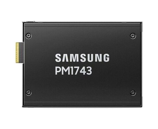 Твердотельный накопитель Samsung MZWLO7T6HBLA-00A07 2.5 U.3, 7.68ТБ, PM1743, 14000/3000 MB/s, 2500k/280k IOPS, PCI-e 5.0, 1DWPD (5Y), 15mm, фото 