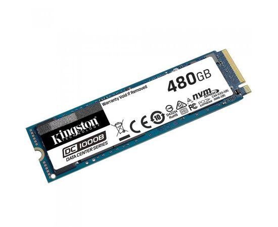 SSD диск для сервера Kingston DC1000B 480ГБ M.2 NVMe PCIe 3.0 x4 TLC SEDC1000BM8/480G, фото 