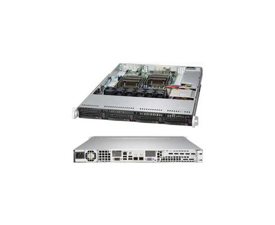 Серверная платформа SuperMicro SYS-6018R-TDTP Dual Socket R3 (LGA 2011) для Intel Xeon E5-2600 v4 † /v3; QPI до 9,6 ГТ/с, фото 