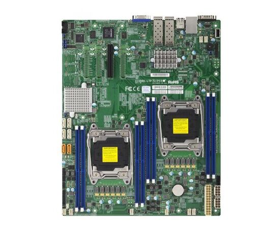 Серверная платформа SuperMicro SYS-6018R-TDTP Dual Socket R3 (LGA 2011) для Intel Xeon E5-2600 v4 † /v3; QPI до 9,6 ГТ/с, фото , изображение 2