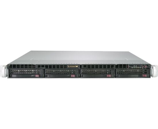 Сервер Supermicro R100 Intel Xeon E-2234 / 32GB (1x32GB) DDR4-3200/Intel C246; RAID 0,1,5,10/SSD 2x480GB SATA/2x4TB SATA HDD/ 2x1GbE/2x500W/ Rack1U SYS-5019C-WR-S1, фото , изображение 2