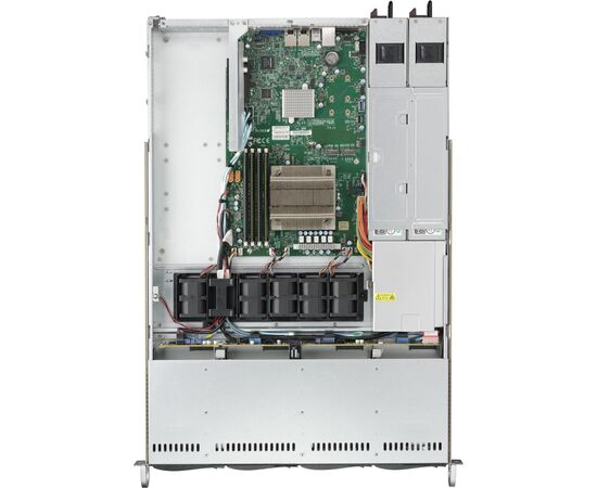 Сервер Supermicro R100 Intel Xeon E-2234 / 32GB (1x32GB) DDR4-3200/Intel C246; RAID 0,1,5,10/SSD 2x480GB SATA/2x4TB SATA HDD/ 2x1GbE/2x500W/ Rack1U SYS-5019C-WR-S1, фото , изображение 3