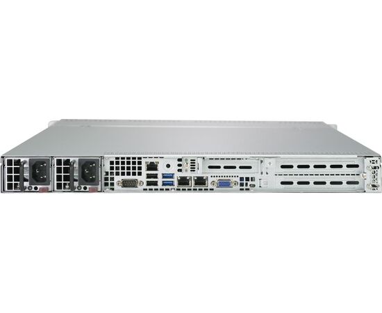 Сервер Supermicro R100 Intel Xeon E-2234 / 32GB (1x32GB) DDR4-3200/Intel C246; RAID 0,1,5,10/SSD 2x480GB SATA/2x4TB SATA HDD/ 2x1GbE/2x500W/ Rack1U SYS-5019C-WR-S1, фото , изображение 4