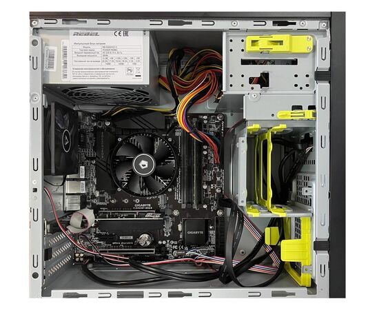 Сервер T100 Intel Xeon E-2124, 16GB DDR4 ECC, 1 x 480GB SATA SSD, 1 x 1TB SATA HDD, Nvidia GT220LP, 2 x 1Gbit Lan, блок питания 500W, IX-T100G-2124-S1, фото , изображение 5