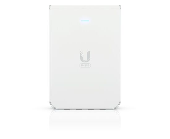 Точка доступа Wi-Fi Ubiquiti UniFi 6 AP In-Wall U6-LR 2,4+5 ГГц, 4х4 MU-MIMO, 5х 1G RJ45, фото 