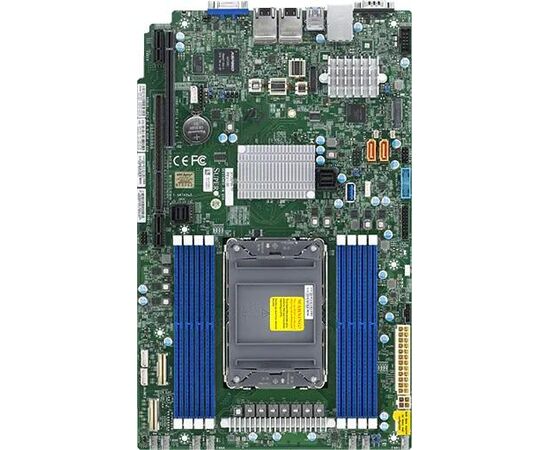 Серверная платформа SuperMicro SYS-110P-FDWTR Socket P+ (LGA-4189),8 модулей DIMM до 2 ТБ, 2 отсека для 2,5-дюймовых дисков, 1 M.2 NVMe или 1 M.2 SATA3, фото , изображение 3