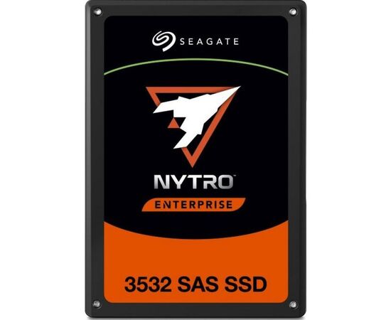 SSD диск Seagate XS6400LE70084 2.5" 6.4TB SAS 12Gb/s, 2200/1650, IOPS 240/120K, MTBF 2.5M, 3D eTLC, 35000TBW, 3DWPD, фото 