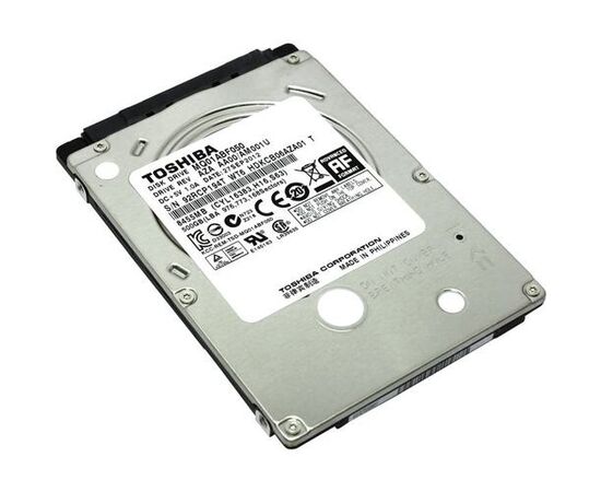 Жесткий диск Toshiba Mobile Thin MQ01ABF SATA III (6Gb/s) 2.5" 500GB, MQ01ABF050 (замена HDWK105UZSVA), фото 