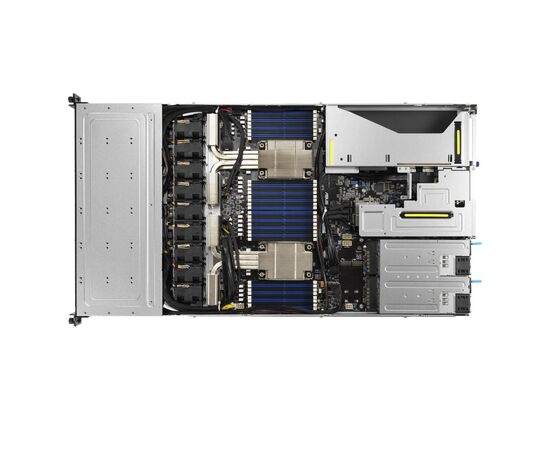 Сервер ASUS RS700-E10-RS12U-S1 формата 1U, 2xIntel Xeon 6334, 256GB DDR4-3200, 2x960GB SATA+2x1.92TB NVMe+2x3.84TB SATA SSD, VROCINTMOD, 2x10GB LAN,2x1600W PS, фото , изображение 2