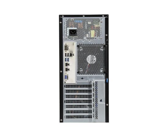 Сервер T100 Intel Xeon E-2224, 64GB DDR4 ECC, 1x480GB SATA+2x3.84TB SATA SSD, 2x1Gbit Lan, блок питания 668W, IX-T100S-2224-S4, фото , изображение 5