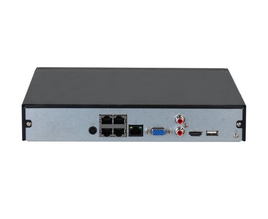 4-канальный сетевой IP-видеорегистратор с PoE Dahua DHI-NVR2104HS-P-S3, фото , изображение 2