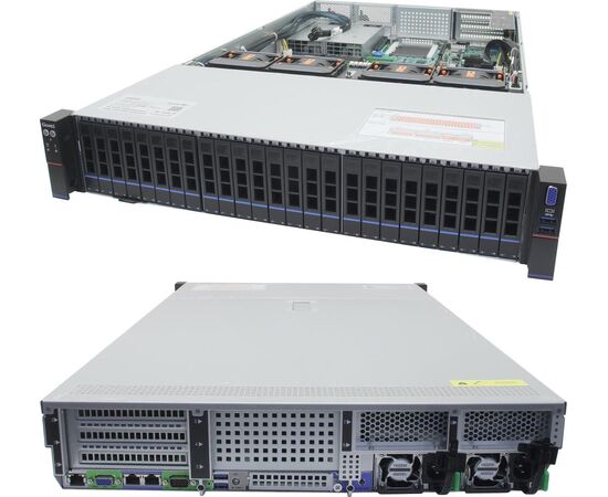 Сервер SL201-D25RE-G3-S1 2 x Intel Xeon Gold 5315Y / 256GB (16x16GB) RDIMM / LSI SAS 9440-8i  / 25 x 2.5"/ 3 x 960GB SAS 2.5" / 16 x 2.4TB SAS 10k 2.5" / 2 x 1GbE + 2xRJ45 10GbE/ 2 x 1600W / Rack 2U / IPMI 2.0, фото 