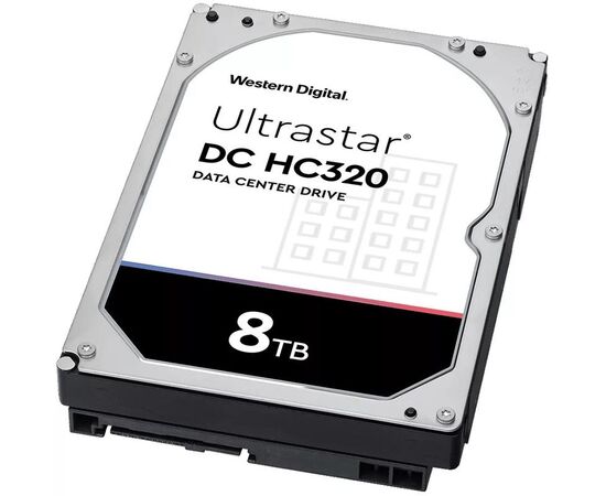 Жесткий диск для сервера HGST 8ТБ SAS 3.5" 7200 об/мин, 12 Gb/s, HUS728T8TAL5204, фото 