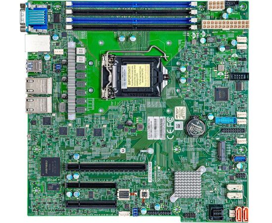 Сервер T100 Intel Xeon E-2334, 64GB DDR4, LSI MegaRAID SAS 9440-8i, 2x480GB SATA SSD, 2x4TB SATA HDD, 4x1Gbit Lan, блок питания 850W, IX-T100S-2334-S1, фото , изображение 8
