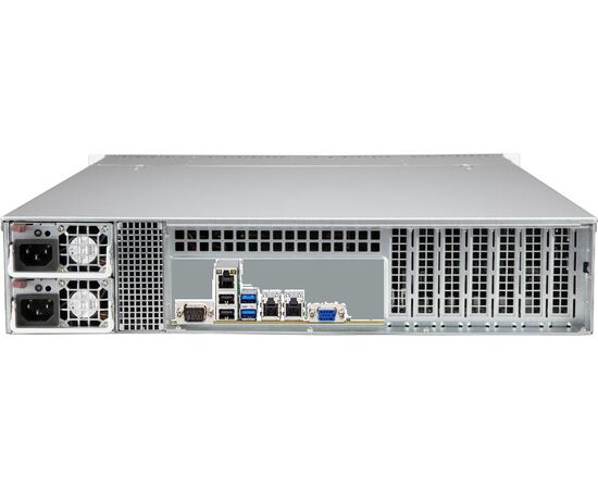 Сервер R100 Intel Xeon E-2378, 64GB DDR4, 4x960GB SATA SSD, RAID LSI 9440-8I, 2x1Gbit Lan, 2 x 650W, IX-R100S-2378-S1, фото , изображение 2