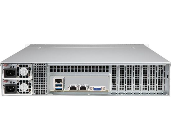 Сервер R300 2xIntel Xeon SILVER 4314, 128GB (8x16GB) DDR4-3200, 2x960GB SATA SSD, 2x10TB SATA HDD, RAID LSI 9440-8i, 4x1Gbit Lan, 2x650W, IX-R300S-4314-S1, фото , изображение 2