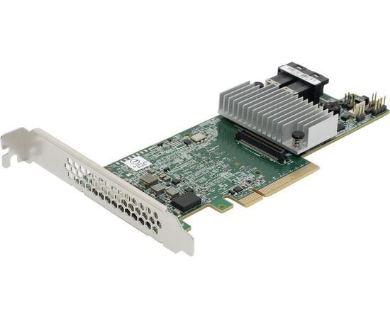 Серверный RAID-контроллер Broadcom LSI MegaRAID SAS 9361-8i, 1GB, PCI-Ex8, 8-port SAS 12Gb/s LP (LSI00417), 03-25420-11a, фото 