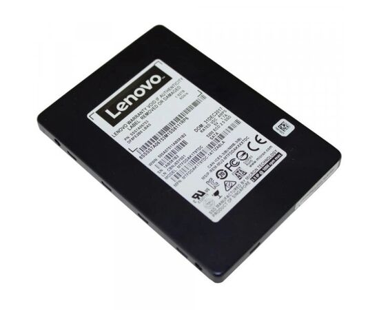 Жесткий SSD диск Lenovo ThinkSystem 3.84 Тб SFF SSD 4XB7A38275 SATA 6 Гбит/с, 2.5", TLC, фото 