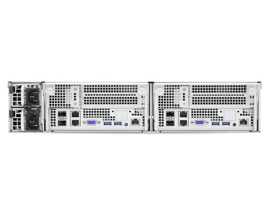 Стоечная двухконтроллерная система хранения данных AIC HA201-PV-S1, 24xSFF, 12х960GB SSD SAS, 4x10GbE SFP+, 2x1GbE RJ45, 2x1300W, фото , изображение 4