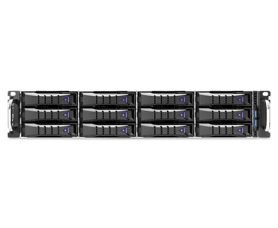 Сервер AIC RM300 2U, 12xLFF(Tri-mode)2x2.5", 2хIntel Xeon 6342, 512GB (8х64), 2х480GB SSD SATA, 10х18TB SATA HDD, IPMI, 2x1200W, SB202-A6_XP1-S202A607, фото 