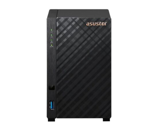 Система хранения данных ASUSTOR AS1102TL 2 bay NAS, Tower, EU, 1GB, DDR4, фото 