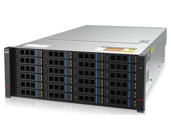 Производительный сервер Gooxi RM300 2хIntel Xeon 5317, 256GB(8х32GB), 2х480GB SSD SATA, 20x18TB HDD SATA, 2x1GbE, IPMI, 2x1600W, RACK 4U, SL401-D36RE-G3-MS1, фото , изображение 2