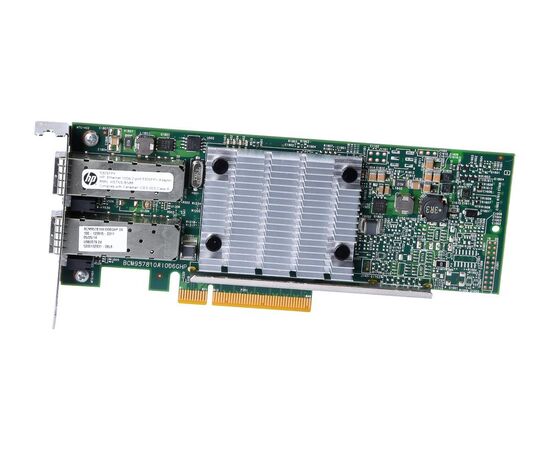 Двухпортовый сетевой адаптер HPE 652503-B21 Ethernet 10 Гбит/с PCI Express 2.0 x8 530SFP+, фото , изображение 2