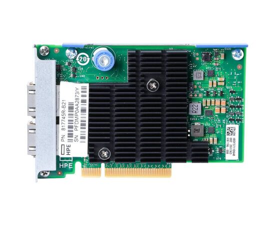 Двухпортовый сетевой адаптер HPE 817745-B21 Ethernet 10 Гбит/с 562FLR-T PCI Express 3.0 x4 для серверов Apollo и ProLiant поколения 10, фото , изображение 2