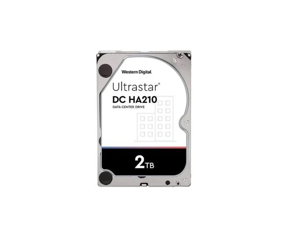 Жесткий диск WD Ultrastar DC HA210 2TB 1W10025 3.5" SATA 3.0 7200 об/мин, фото 