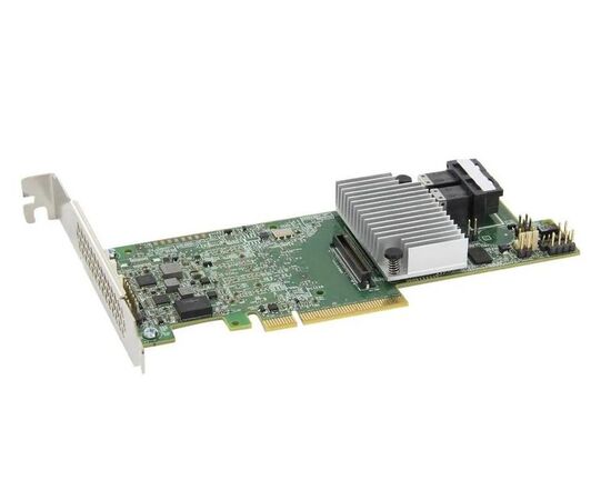Серверный RAID-контроллер Broadcom LSI MegaRAID SAS 9361-8i, 1GB, PCI-Ex8, 8-port SAS 12Gb/s LP (LSI00417), 05-25420-08, фото , изображение 2