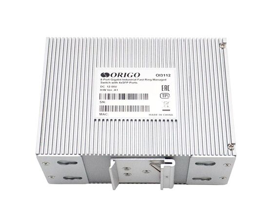 Промышленный управляемый L2 коммутатор ORIGO OI3112/A1A 8x1000Base-T, 4x1000Base-X SFP, фото , изображение 5