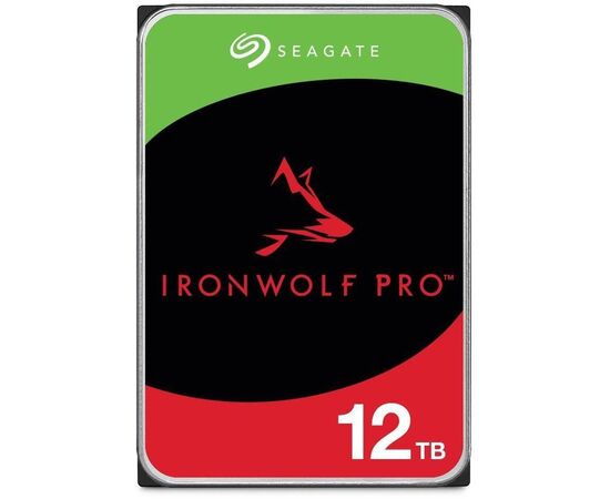 Жесткий диск Seagate SATA-III 12Tb ST12000NT001 NAS Ironwolf Pro 512E (7200rpm) 256Mb 3.5", фото 