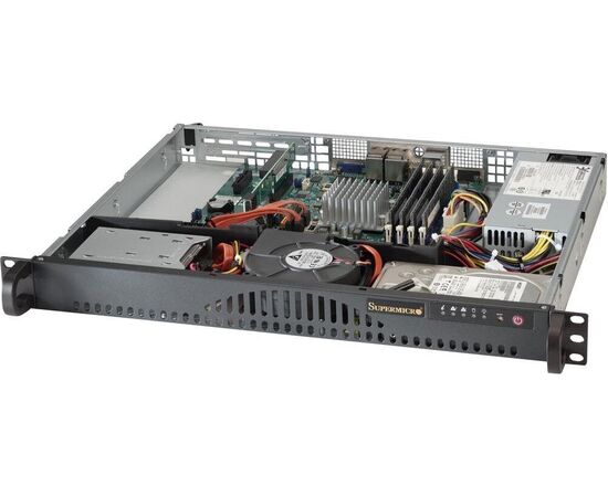 Сервер Supermicro R100 Intel Xeon E-2236, 64GB DDR4 ECC, LSI MegaRAID 9440-8i, 2 x 480GB SATA SSD, 2 x 960GB NVME U.2, 2x1Gbit Lan, 200W, IX-R100-2236-S1, фото , изображение 2
