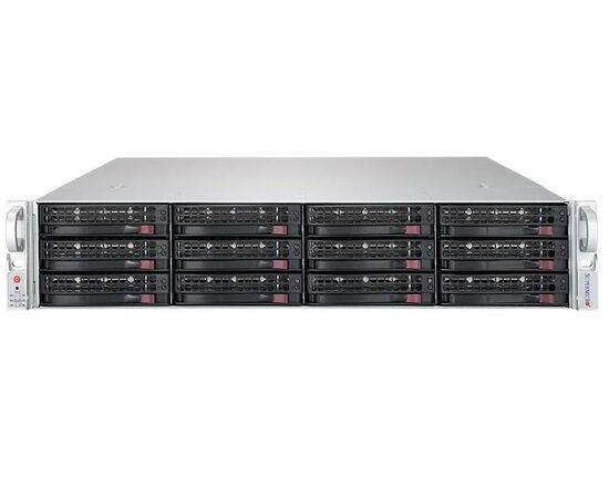 Высокопроизводительный сервер Supermicro R300 2xIntel Xeon Gold 6226R, 256GB DDR4-3200, 12x3.5"HDDs, LSI 9560-16i, 2x480GB SATA SSD, 8x1.92TB SSD SATA, 2x10GbE, 2x1200W PS, Rack 2U SYS-6029P-WTRT-MS1, фото 