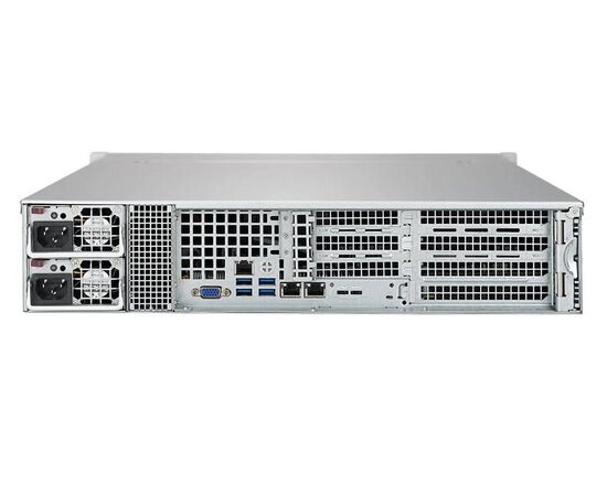 Высокопроизводительный сервер Supermicro R300 2xIntel Xeon Gold 6226R, 256GB DDR4-3200, 12x3.5"HDDs, LSI 9560-16i, 2x480GB SATA SSD, 8x1.92TB SSD SATA, 2x10GbE, 2x1200W PS, Rack 2U SYS-6029P-WTRT-MS1, фото , изображение 4