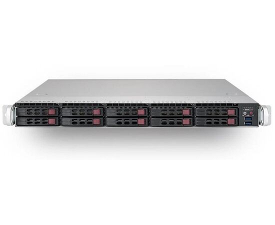 Сервер Supermicro R300 2xIntel Xeon Silver 4215R, 64GB RDIMM, 10x2.5", 2x480GB SSD+2x1.92TB SSD, 2x10GbE, 2x750W, Rack 1U, SYS-1029P-WTRT-MS1, фото 