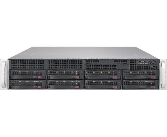 Высокопроизводительный сервер Supermicro R300 2xIntel Xeon Gold 6226R, 128GB DDR4-3200, 8x3.5"HDDs, 2x480GB SATA SSD, 2x1.92TB SSD SATA, 2x1GbE, 2x1000W PS, Rack 2U SYS-6029P-WTR-MS1, фото 