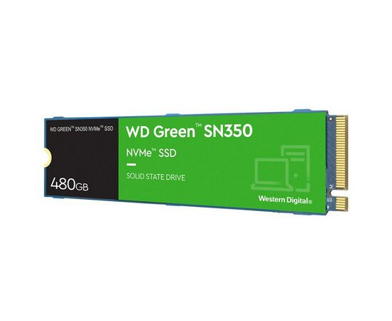 SSD диск WD Green SN350 480GB WDS480G2G0C, фото 