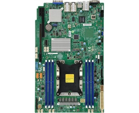Сервер Supermicro SYS-5019P-WTR-S1 Intel Xeon Silver 4215R, 64GB RDIMM, LSI 9361-8i, 4x2.5", 1x480GB SSD + 4x600GB HDD SAS 15k, 2x10GbE, 2x500W, Rack 1U, фото , изображение 5