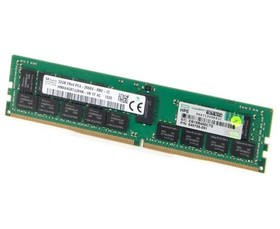 Серверный модуль памяти HPE 32GB DDR4-2666 850881R-001, фото 