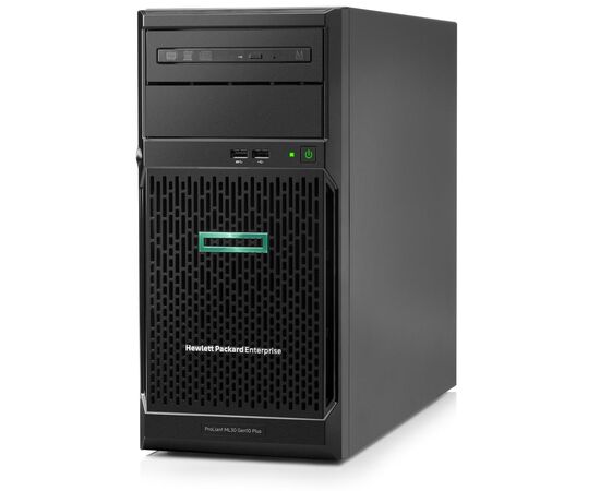 Сервер HPE ProLiant ML30 Gen10 Plus Intel Xeon E-2314, 1x16GB, IntelVROC, noHDD(4)LFF, 2x1GbEth, 1x350W P44718-421, фото 