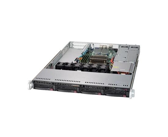 Серверная платформа Supermicro SuperServer 5019S-W4TR 4x3.5" 1U, SYS-5019S-W4TR, фото 