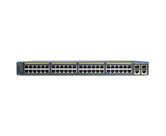Коммутатор Cisco C2960+48PST-L 24-PoE Управляемый 52-ports, WS-C2960+48PST-L, фото 